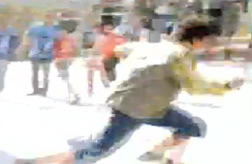 Linç girişimi kameralara böyle yansıdı