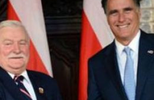 Romney'nin Polonya ziyareti de pürüzlü