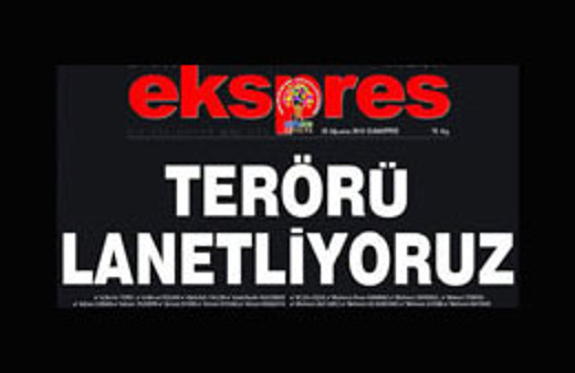 Gazeteciler terörü böyle protesto edecek