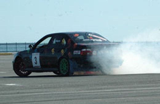 Drift yarışçıları Tekirdağ'da buluştu