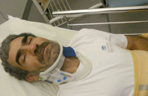 Abdülkadir Aygan trafik kazası geçirdi