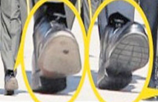 Nejdet Özel'in ayakkabıları olay oldu!