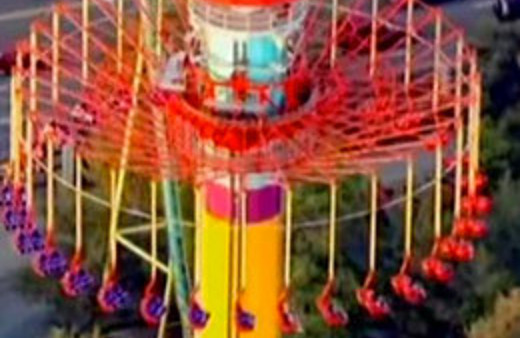 20 kişi saatlerce havada asılı kaldı