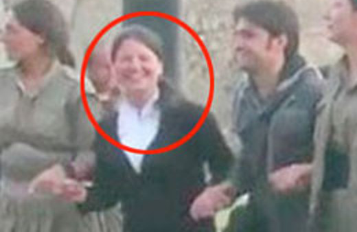 Teröristlerle halay çekti, başına ne geldi!