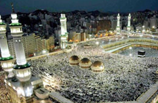 Hacı adayları kutsal topraklarda