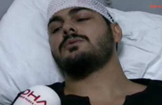 Minibüs şoförünün öfkesi sert oldu