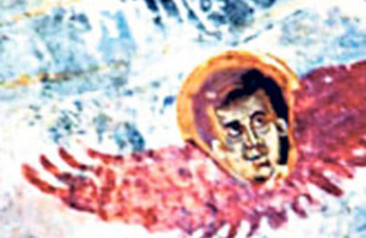 Gül'e benzeyen freske hakkındaki gerçek!