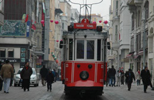 Nostaljik tramvayda arıza