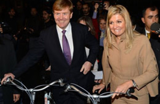 İstiklal Caddesi'inde bisikletli prens...