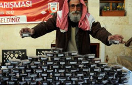 Şanlıurfa'da bol acılı yarışma