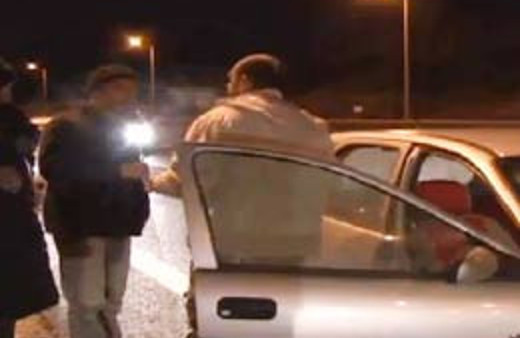 Magandalardan canını zor kurtardı