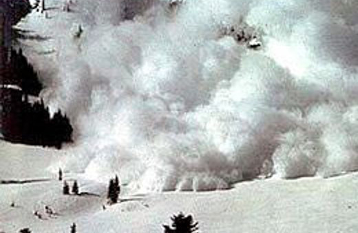 İzmir'de çığ felaketi