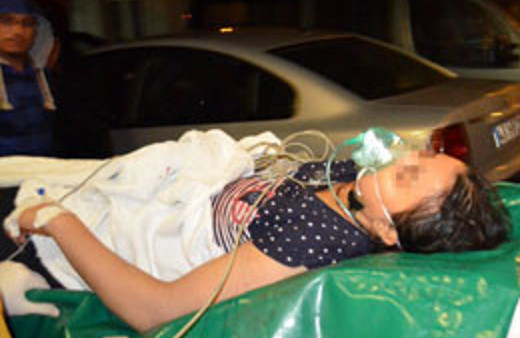 Cinnet getiren anne dehşet saçtı