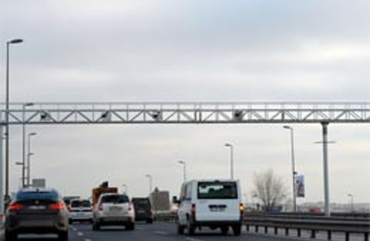 Trafikte araçların hız sınırı değiştirildi