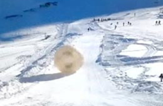 Kar eğlencesinde feci ölüm