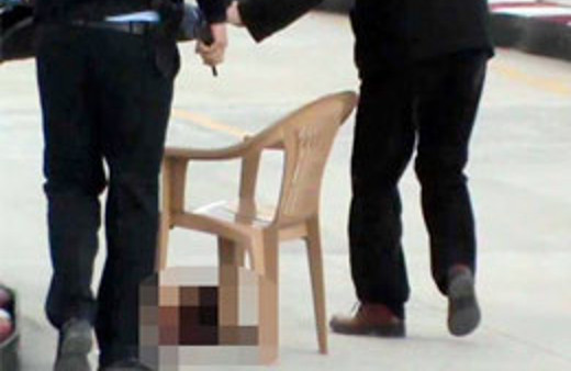 Go-kart pistinde başı koptu!