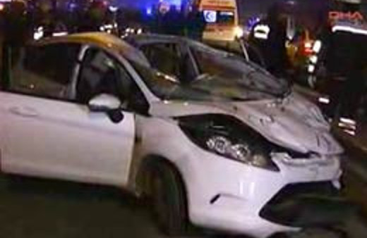 İzmir Konak'ta feci kaza