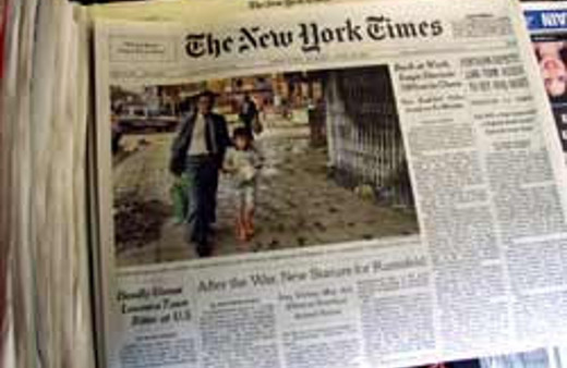 New York Times'tan 161 yıl sonra düzeltme