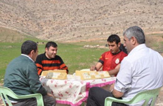 Barış gününde köye dönüş sevinci!