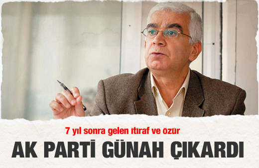 AK Parti'den 7 yıl sonra gelen özür!