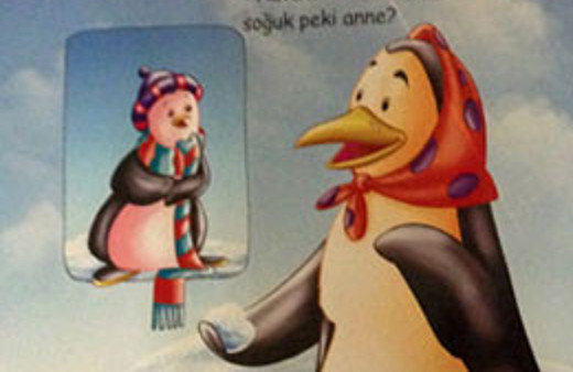 Başörtülü penguen yalan çıktı