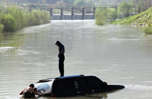 Ciple dereden geçmeye kalkışınca...