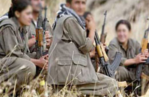 PKK'lı teröristler köylüleri tehdit etti