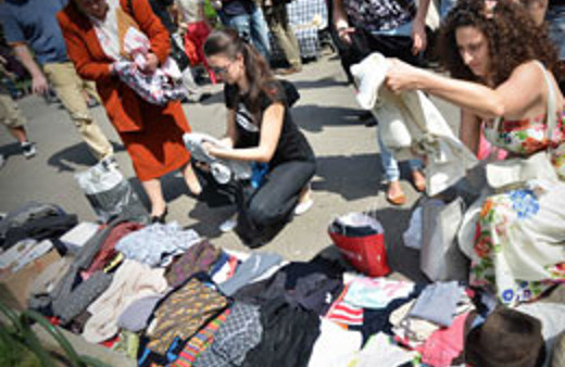 Sosyal krize karşı ücretsiz pazar