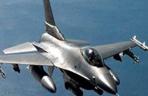 F-16'lar milli füzeyi Karadeniz'de denedi