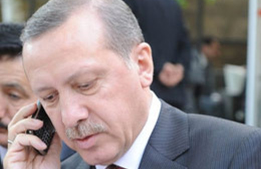 Erdoğan'dan teşekkür telefonu