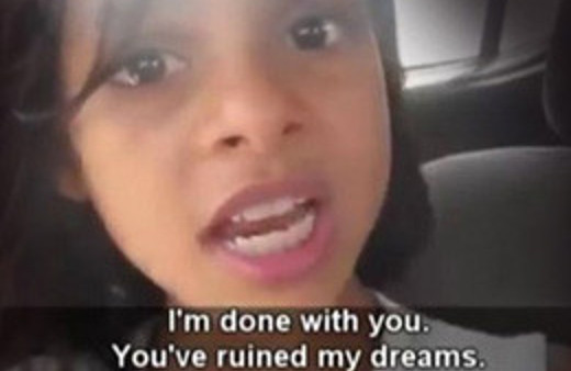 Dünya bu küçük kızı konuşuyor