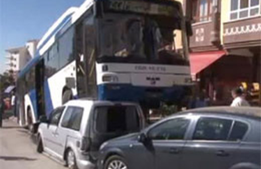 Başkent Ankara'da inanılmaz kaza!