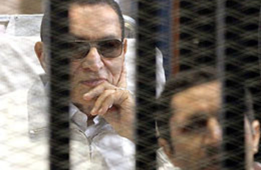 Tahliye olan Mübarek'e ev hapsi