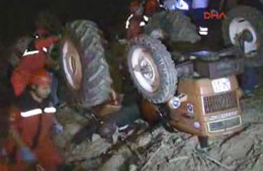 Yaralı halde 2 km süründü