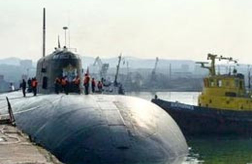 Nükleer denizaltında yangın paniği