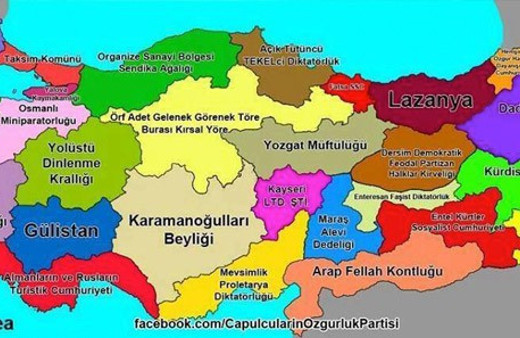 İşte çapulcuların Türkiye haritası!