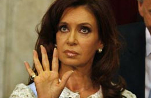 Arjantin güzel liderine ağlıyor!