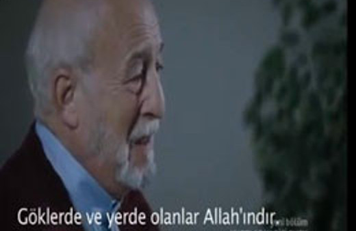 Ömer Baba'nın okuduğu Kur'an ayeti