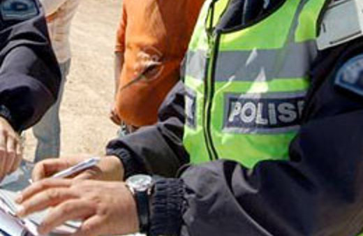 Emniyet müdürü kendine ceza kestirdi