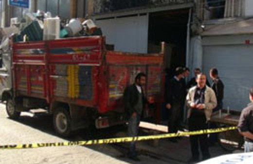 Hurdacıya satılan fırından bomba çıktı