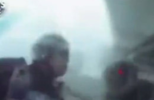 Böyle uçak kazası görüntüsü yok!