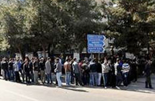 Kaçaklar askerlik için sıraya girdi