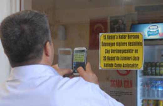 Çaycının alacak isyanı