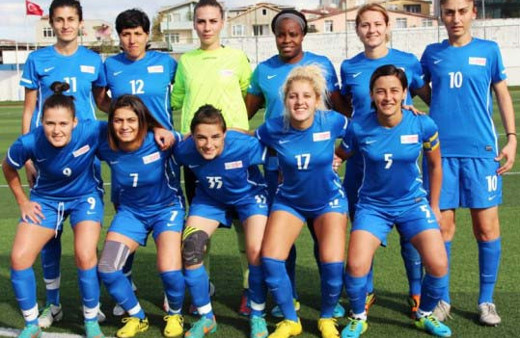 Kadınlar Futbol 1. Ligi Final Grubu maçında beraberlik sonucu 