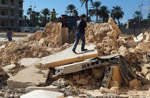 Libya'da Osmanlı türbesine saldırı