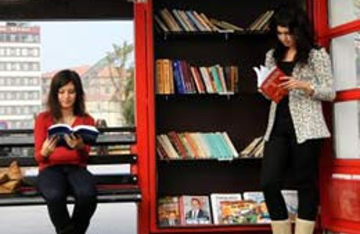 Sokak kütühanesine yoğun ilgi