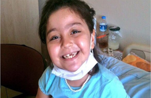 Minik Melis'e ilik nakli yapıldı