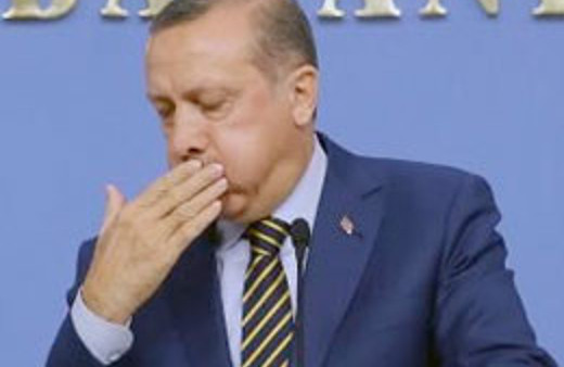 DHA Erdoğan'ı böyle fotoğrafladı