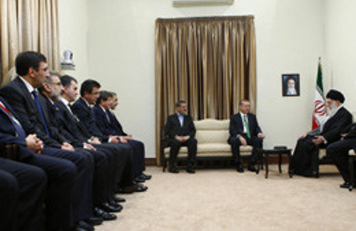 Türk bakanlar tek sıraya dizildi