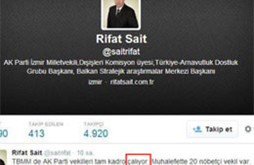 AK Partili Rifat Sait öyle vahim bir hata yaptı ki...